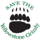 Save the Yellowstone Grizzly Logo