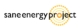 Sane Energy Project Logo