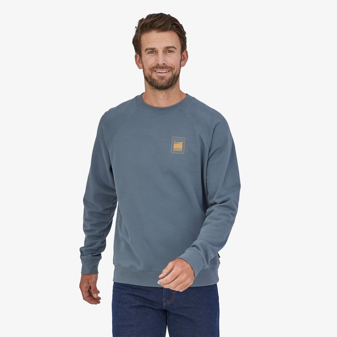 Patagonia Men's Alpine Icon Regenerative Organic Cotton Crew Sweatshirt