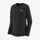 W's Long-Sleeved Capilene® Cool Merino Graphic Shirt - Heritage Header: Black (HEBK) (44600)