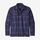 M's Long-Sleeved Fjord Flannel Shirt - Burlwood: Purple (BUPU) (53947)
