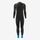 M's R1® Yulex™ Back-Zip Full Suit - Black (BLK) (88513)