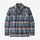 M's Long-Sleeved Fjord Flannel Shirt - Plots: Pigeon Blue (PPBL) (53947)