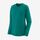 W's Long-Sleeved Capilene® Cool Merino Shirt - Borealis Green (BRLG) (44555)
