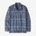 M's Long-Sleeved Organic Cotton Midweight Fjord Flannel Shirt - Brisk: Dolomite Blue (BRID) (42400)