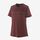 W's Capilene® Cool Merino Graphic Shirt - Fitz Roy Fader: Dark Ruby (FIDR) (44595)