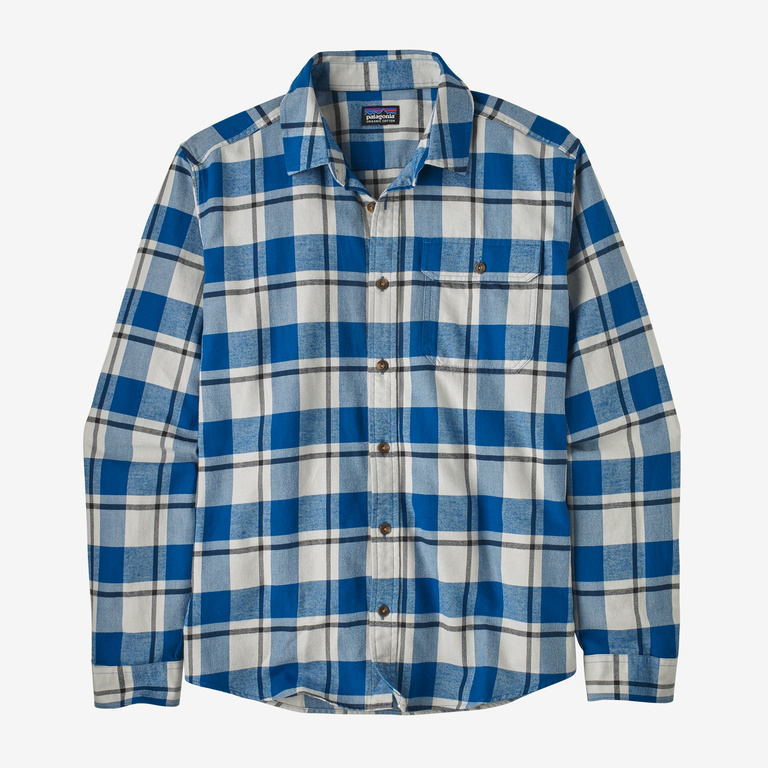 Men's Long-Sleeved Lightweight Fjord Flannel Shirt | Patagonia UK