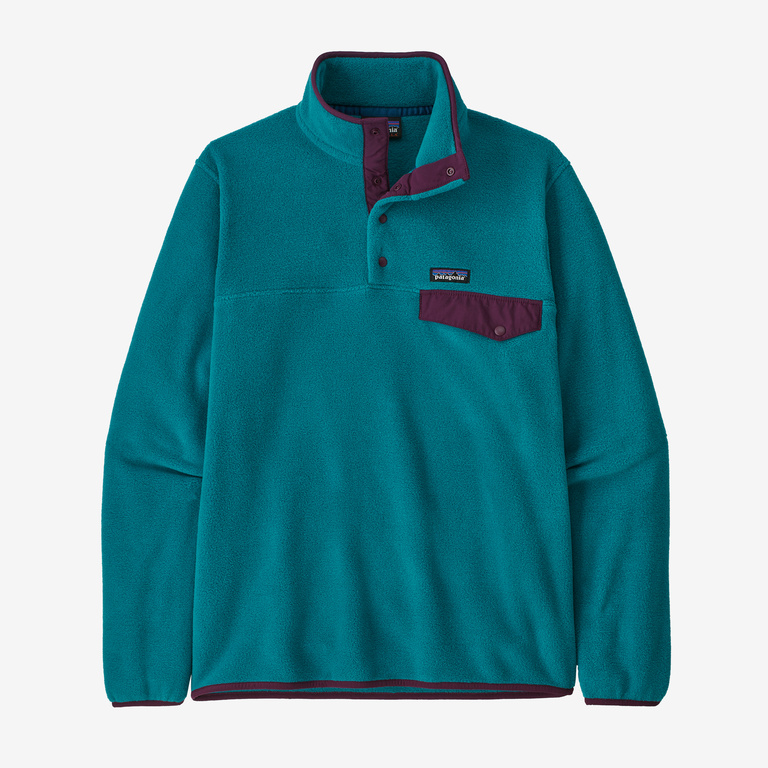 Men's Lightweight Synchilla® Snap-T® Fleece Pullover | Patagonia HU