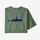 M's Fitz Roy Fish Organic T-Shirt - Sedge Green w/Fitz Roy Trout (SEGT) (38525)